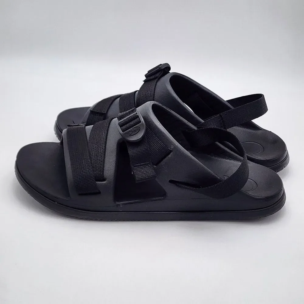 CHACO Chillos Sport Women's Sz 10 Slide Sandals Back Strap Black‎ Lightweight